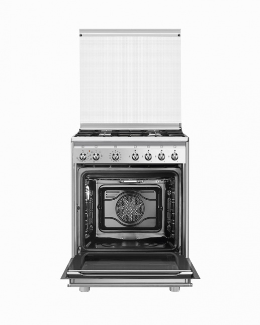 CX68M8-1 | 60CM Concert Free Standing Cooker with 4-Burner Gas Hob & Fan-Assisted Oven