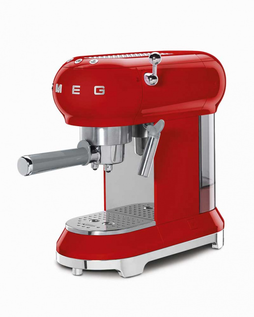 Espresso Coffee Machine Red