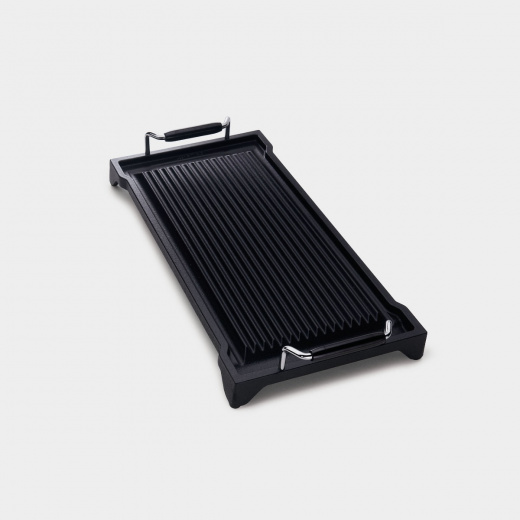 CAST IRON RIBBED GRIDDLE