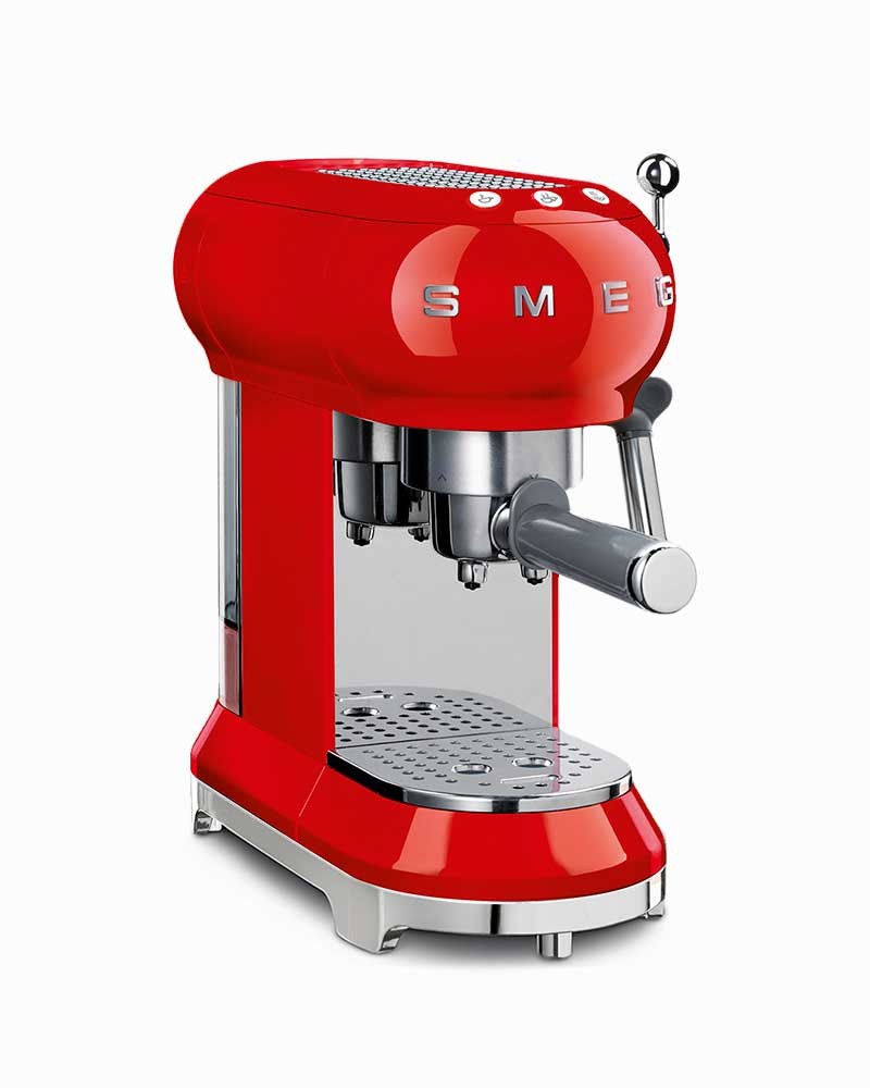 Espresso Coffee Machine Red