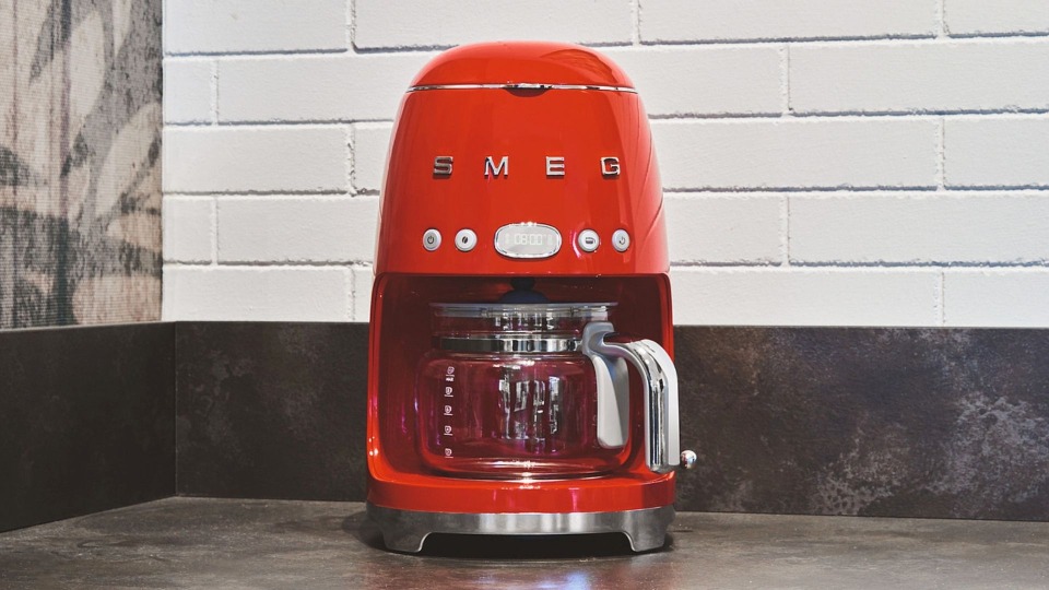 Have a Cup or Two or Ten with the Smeg Drip Filter Coffee Machine 